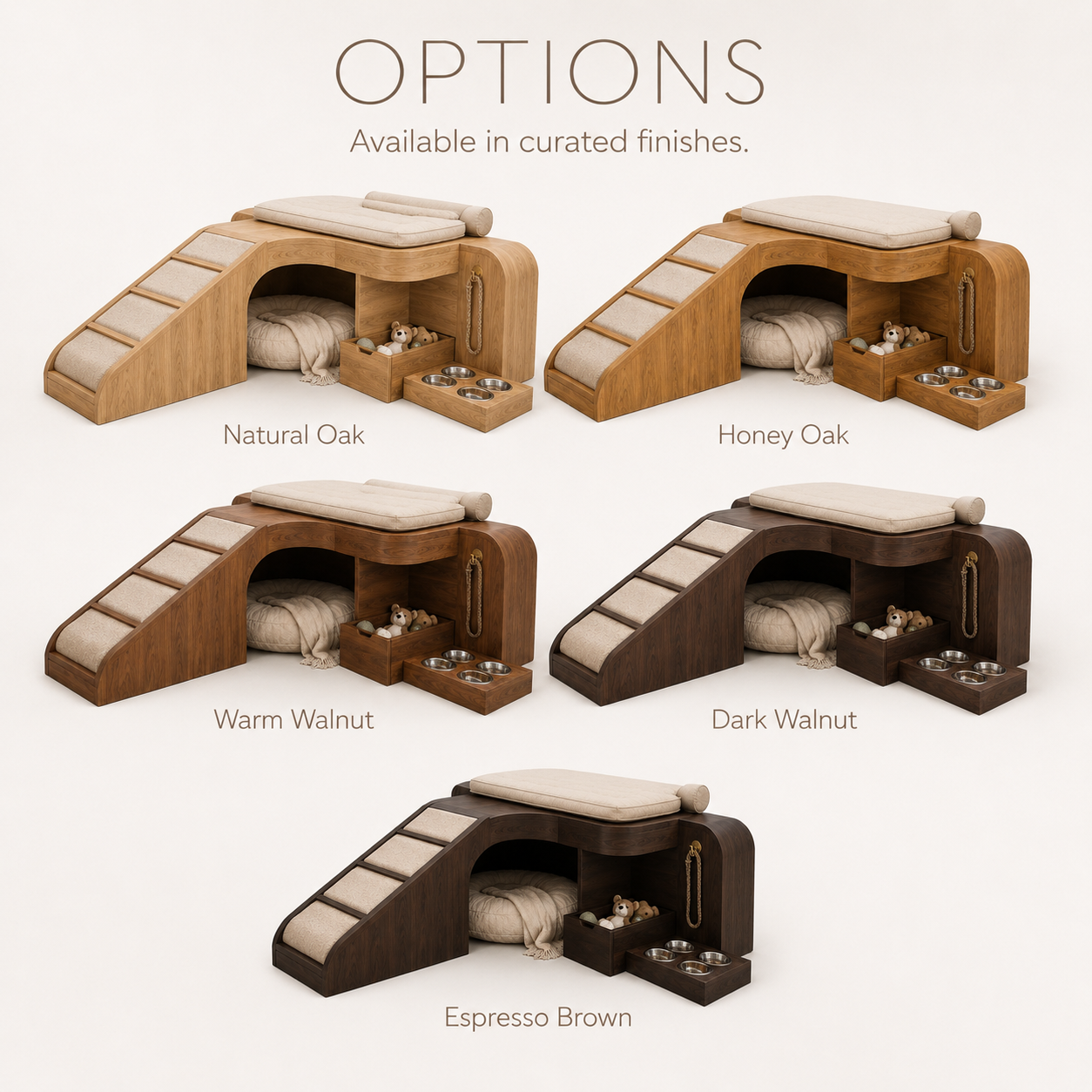 Nala Warm Wood Pet House - Design 005 - product image 03