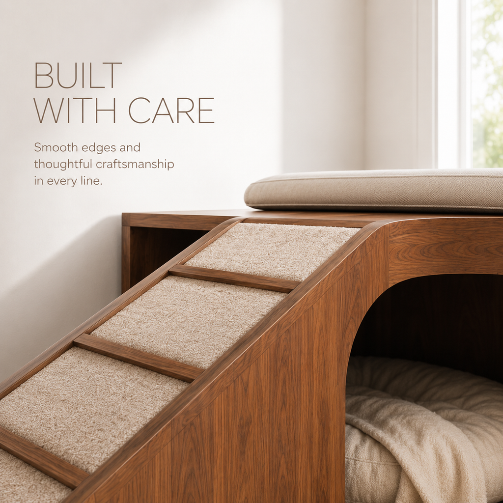 Nala Warm Wood Pet House - Design 005 - product image 07