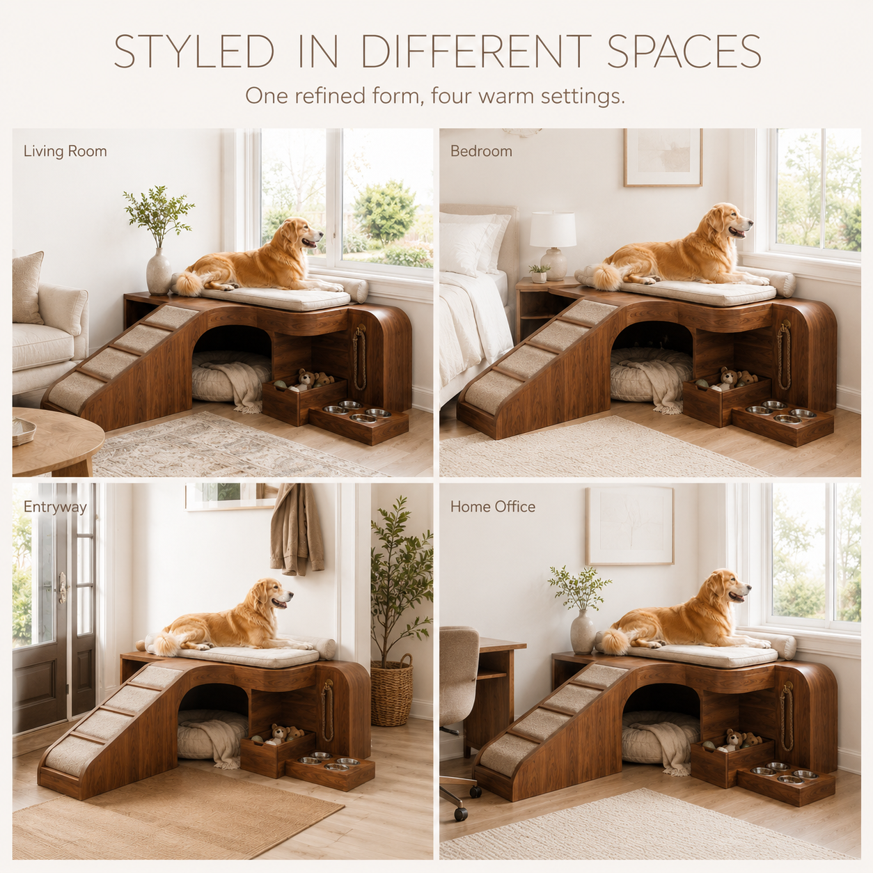Nala Warm Wood Pet House - Design 005 - product image 11