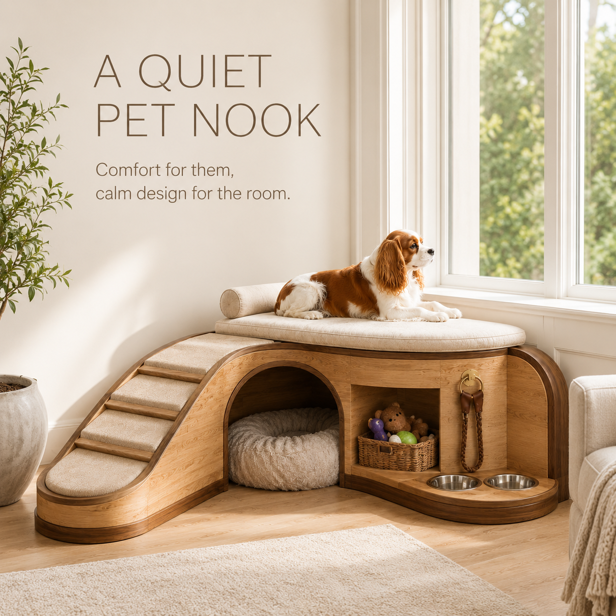 Maisie Wood Pet Nook - Design 009 - product image 02