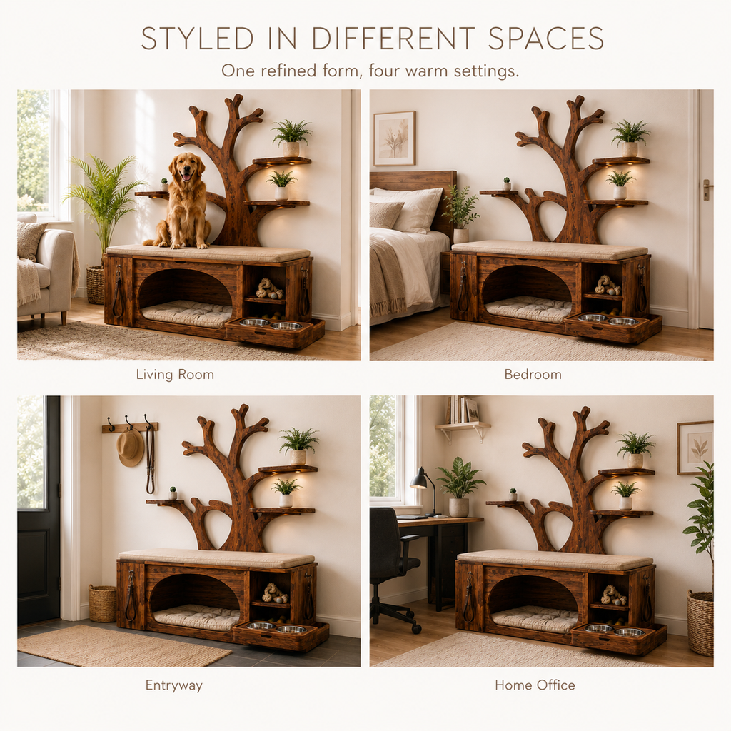 Poppy Solid Wood Dog House - Design 011 - product image 11