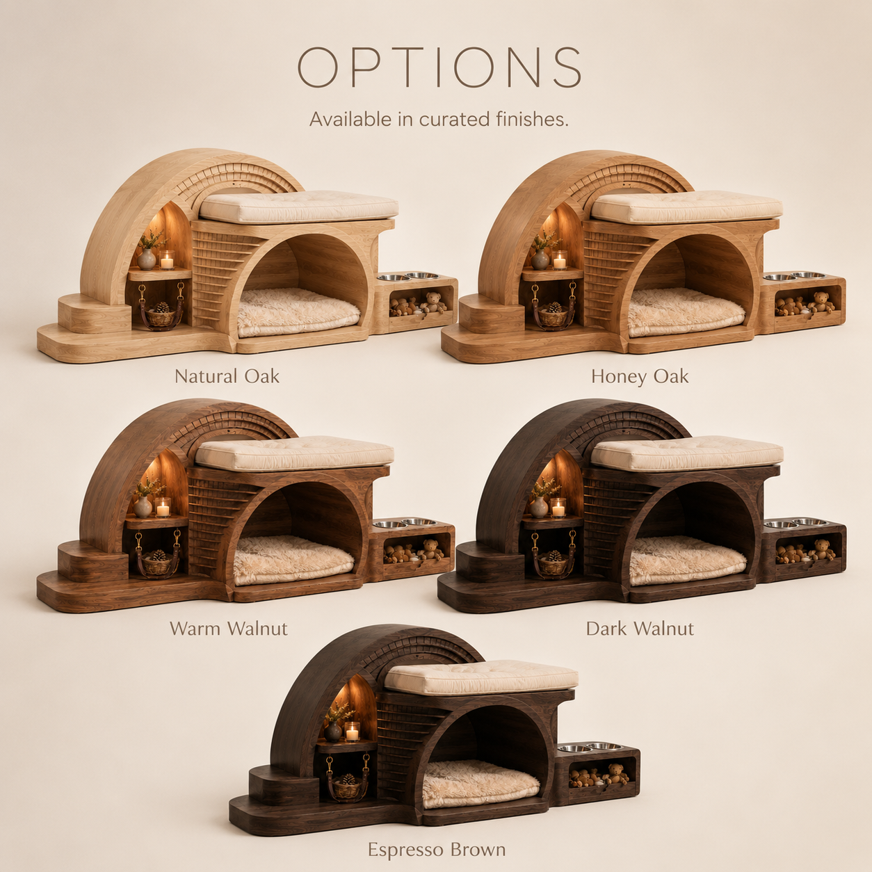 Luna Solid Wood Pet House - Design 014 - product image 07