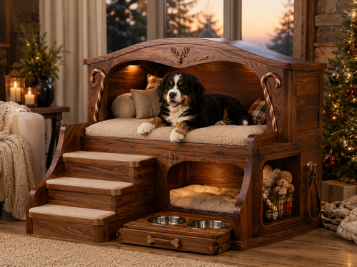 Willow Cat and Dog House - Design 016 - main view