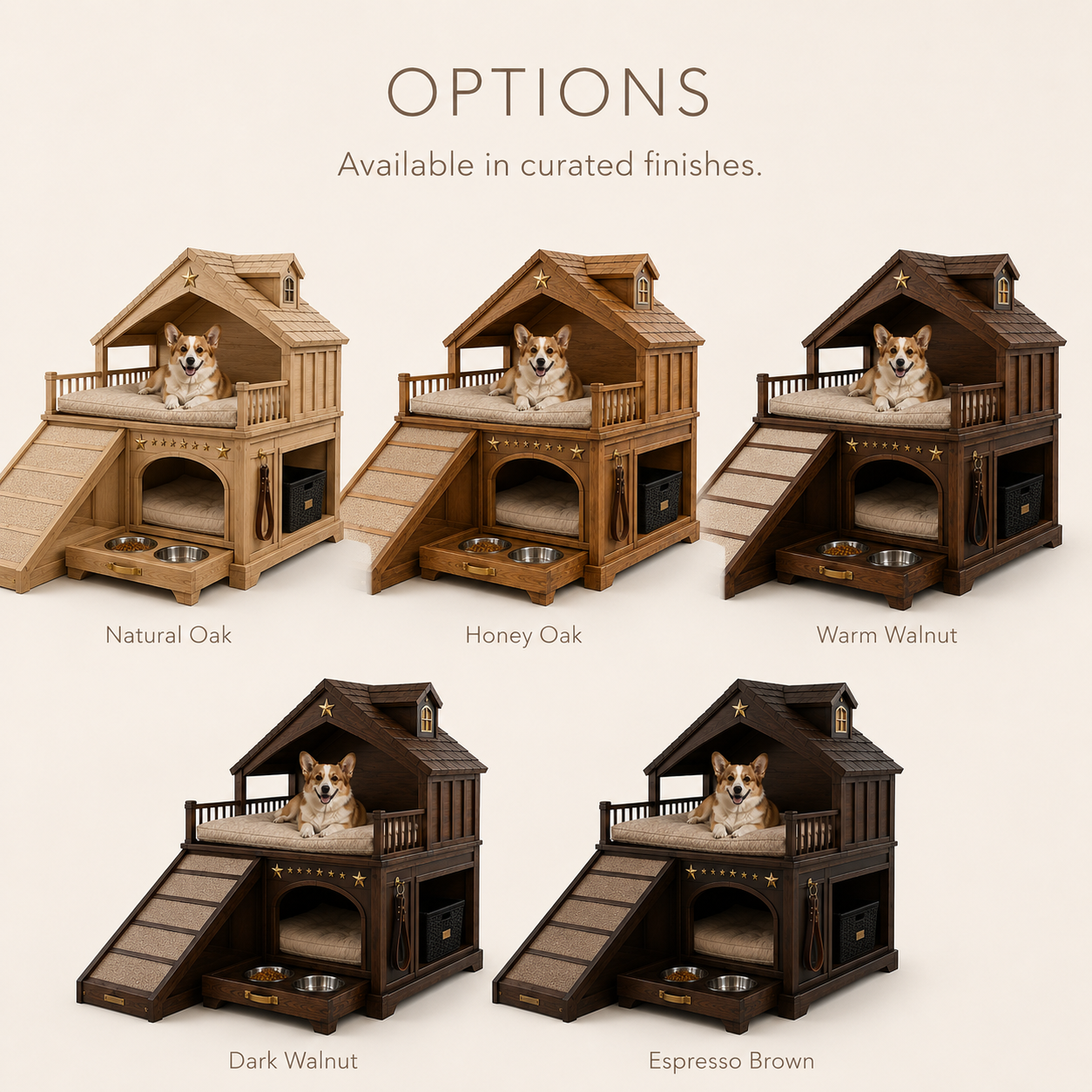 Nala Warm Wood Pet House - Design 017 - product image 08