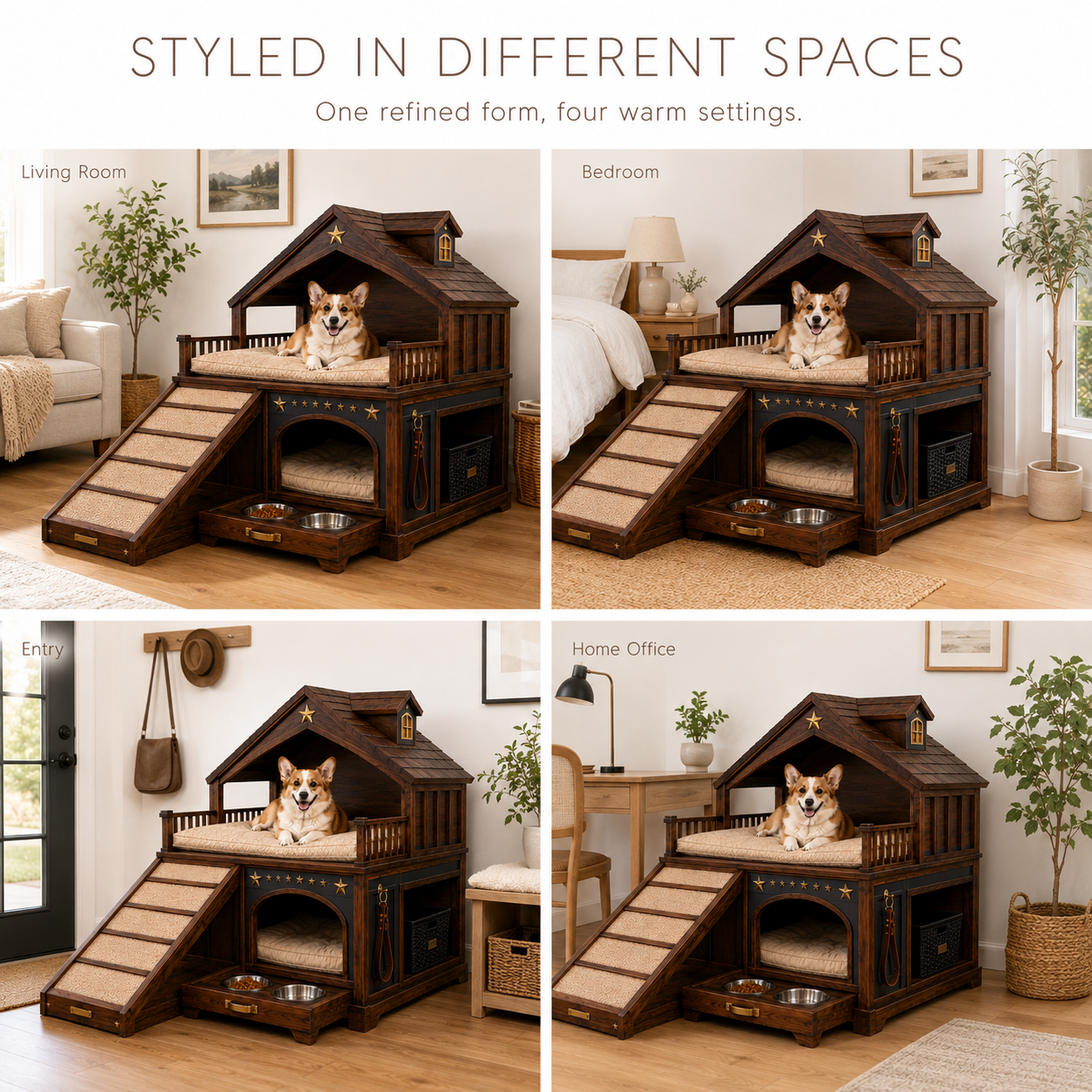 Nala Warm Wood Pet House - Design 017 - product image 11