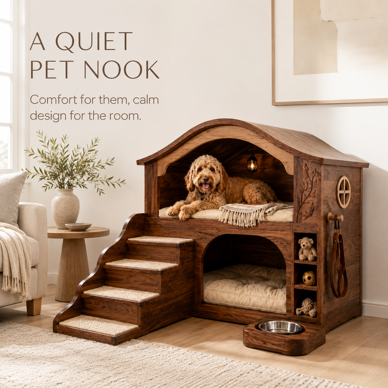 Finn Cozy Pet Hideaway - Design 020 - product image 02