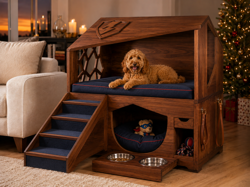 Theo Modern Cat House - Design 022 - main view