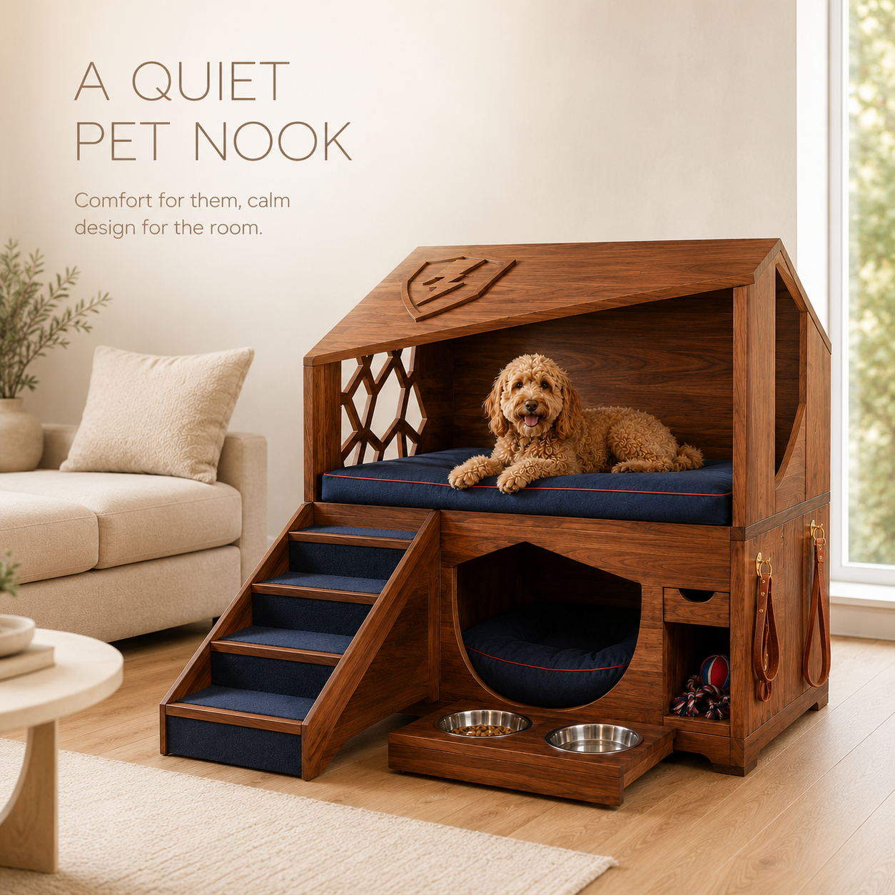 Theo Modern Cat House - Design 022 - product image 02
