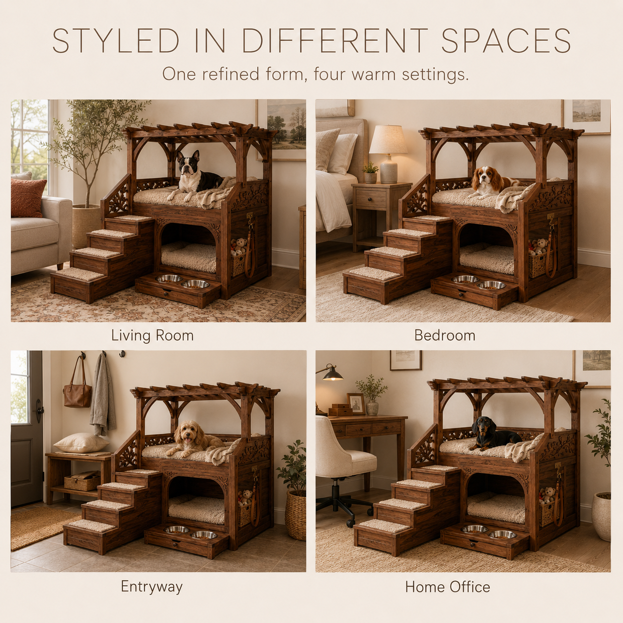 Poppy Solid Wood Dog House - Design 023 - product image 10