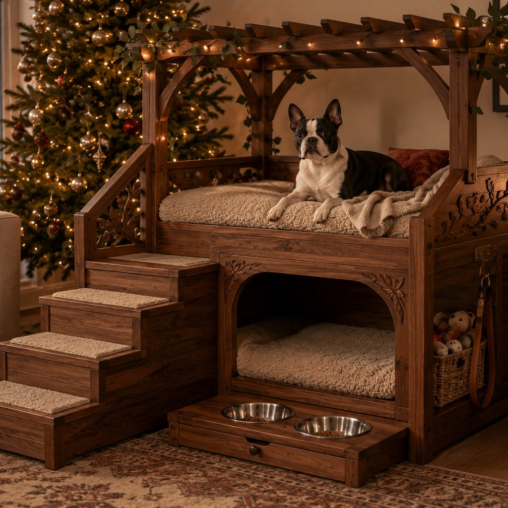 Poppy Solid Wood Dog House - Design 023 - square cover image