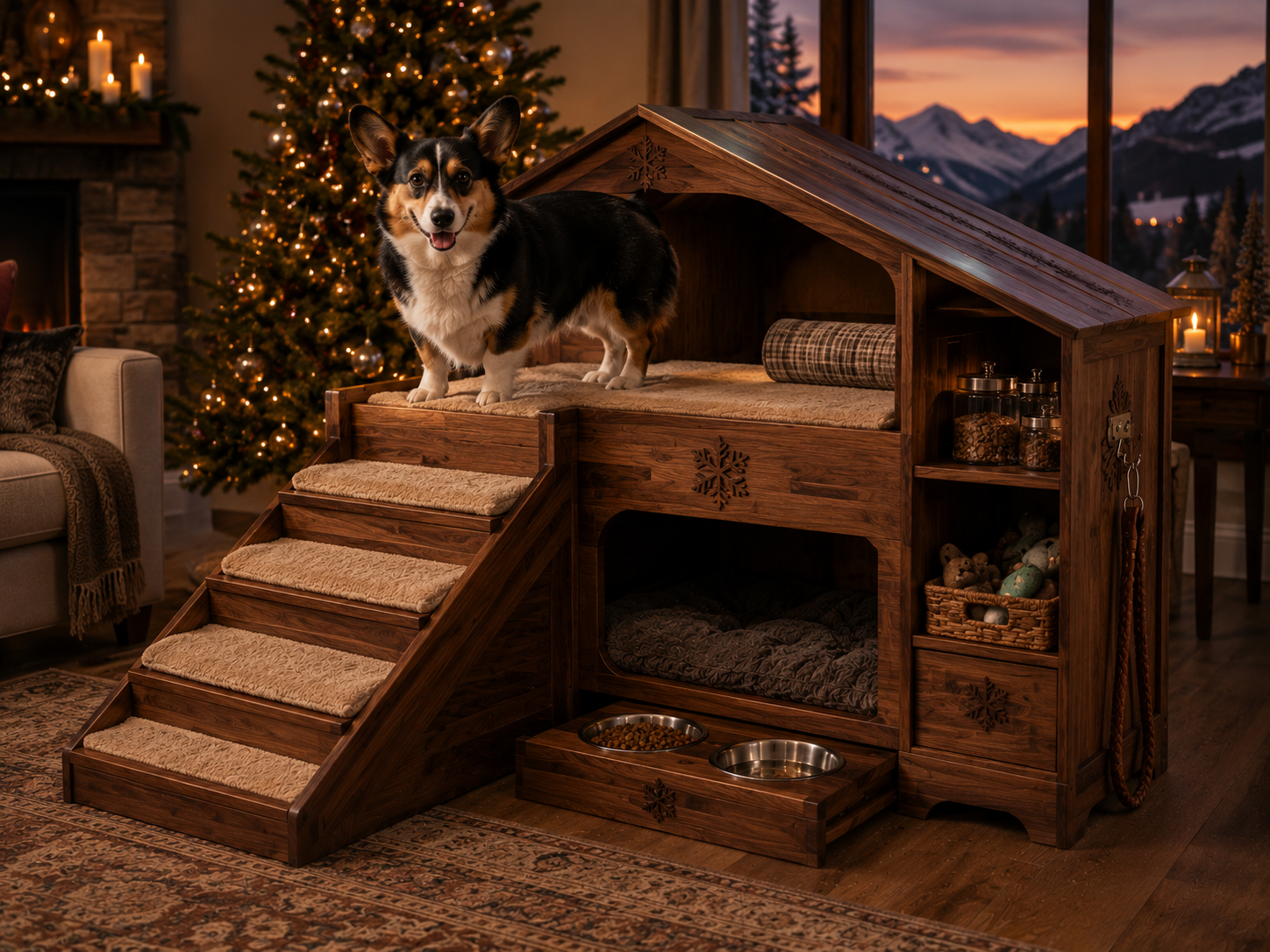 Oakley Indoor Dog House - Design 027 - main view
