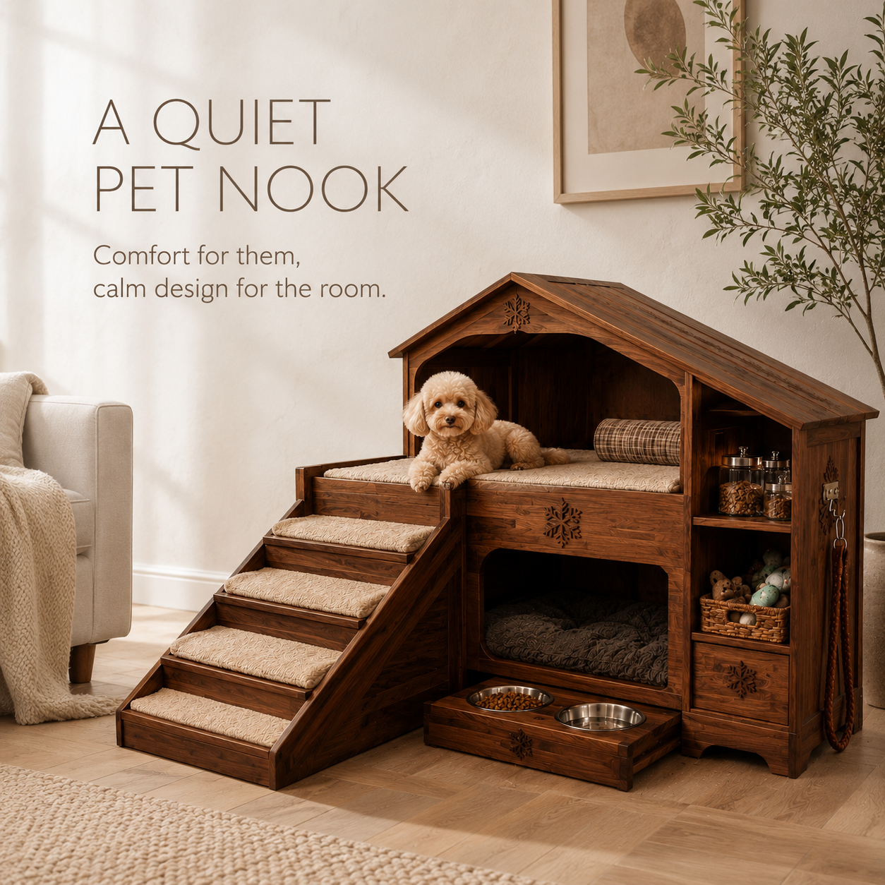 Oakley Indoor Dog House - Design 027 - product image 02