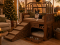Nala Warm Wood Pet House - Design 029 - main view