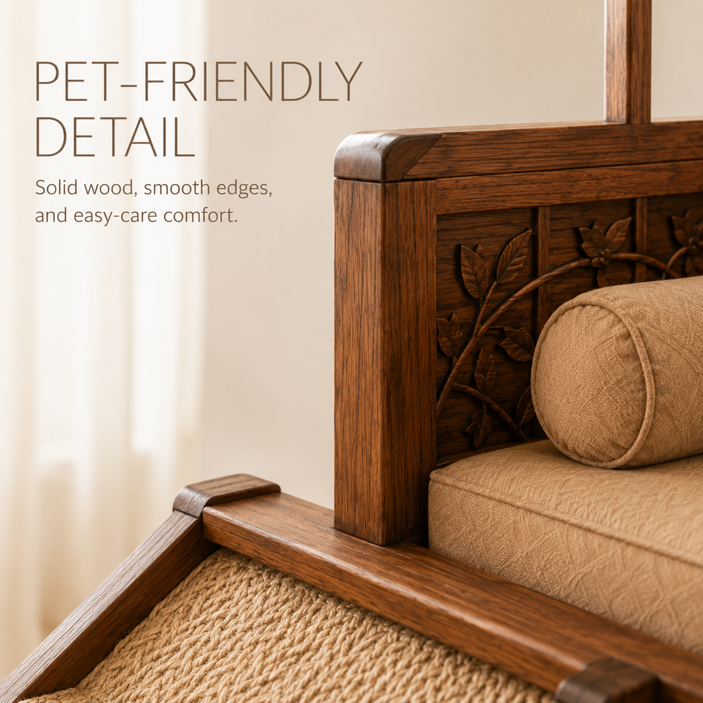 Nala Warm Wood Pet House - Design 029 - product image 05
