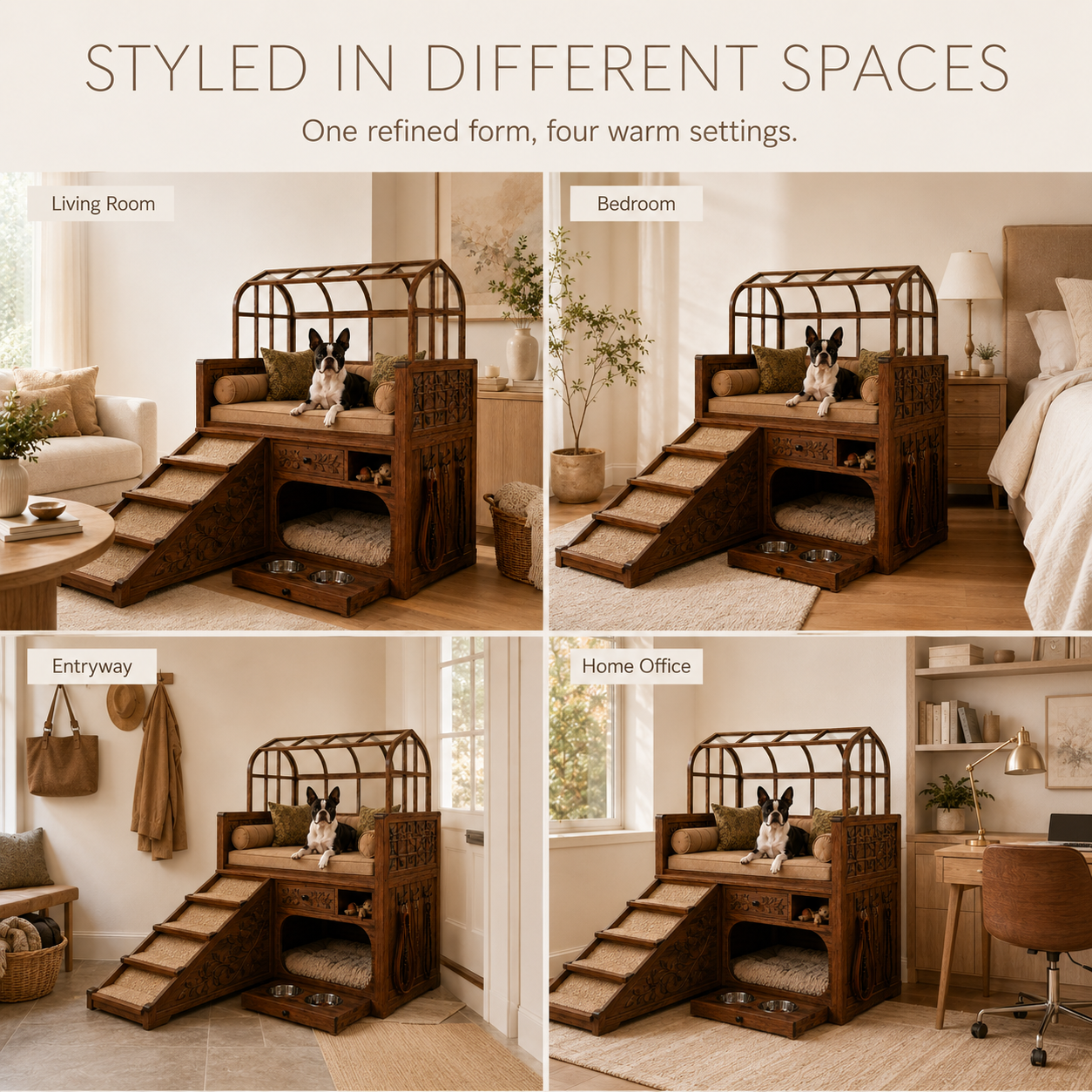 Nala Warm Wood Pet House - Design 029 - product image 10