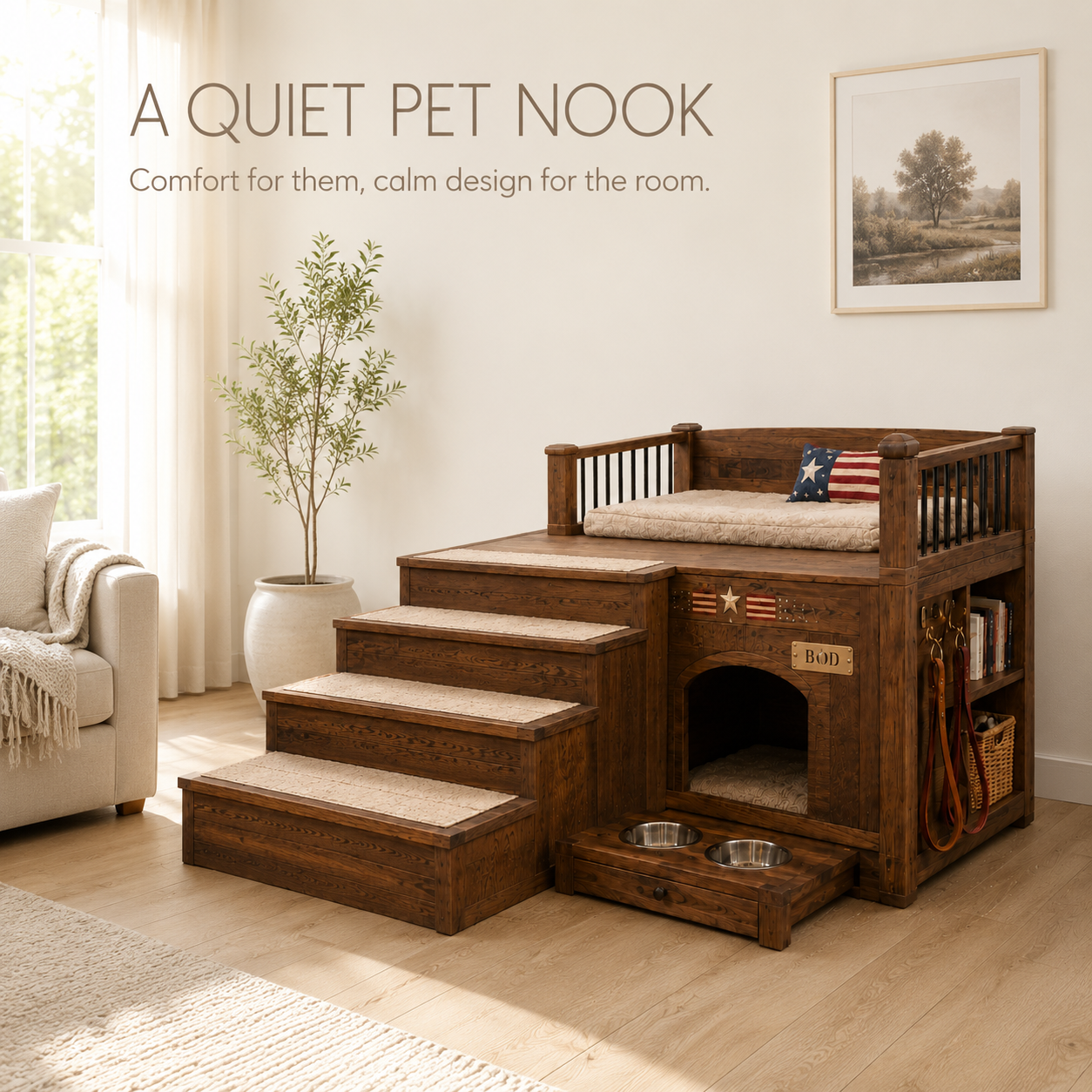 Finn Cozy Pet Hideaway - Design 032 - product image 02
