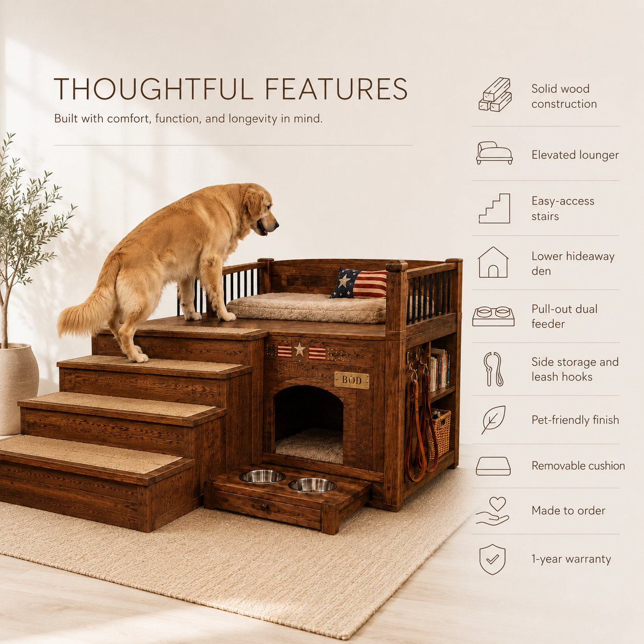 Finn Cozy Pet Hideaway - Design 032 - product image 09