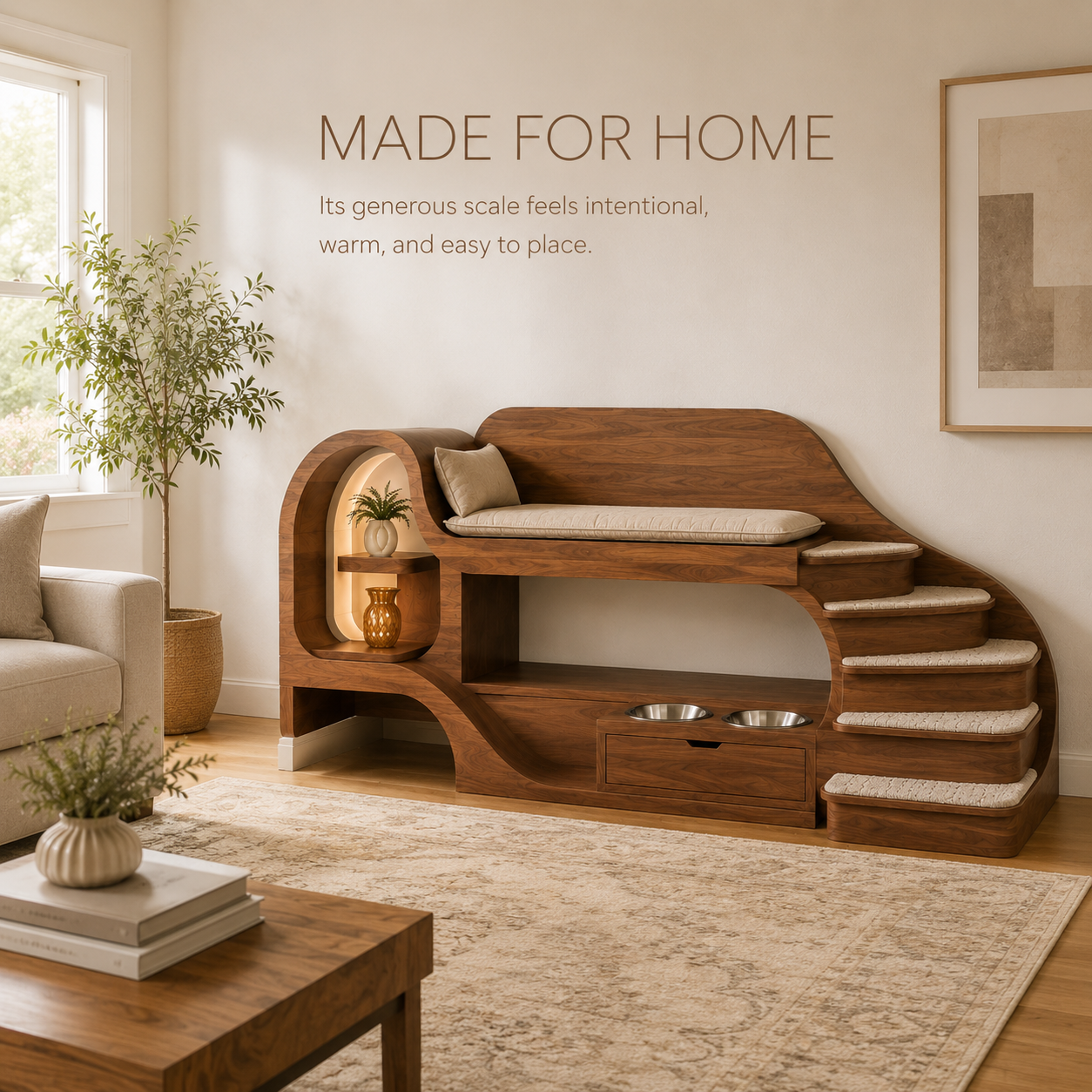 Poppy Solid Wood Dog House - Design 035 - product image 04