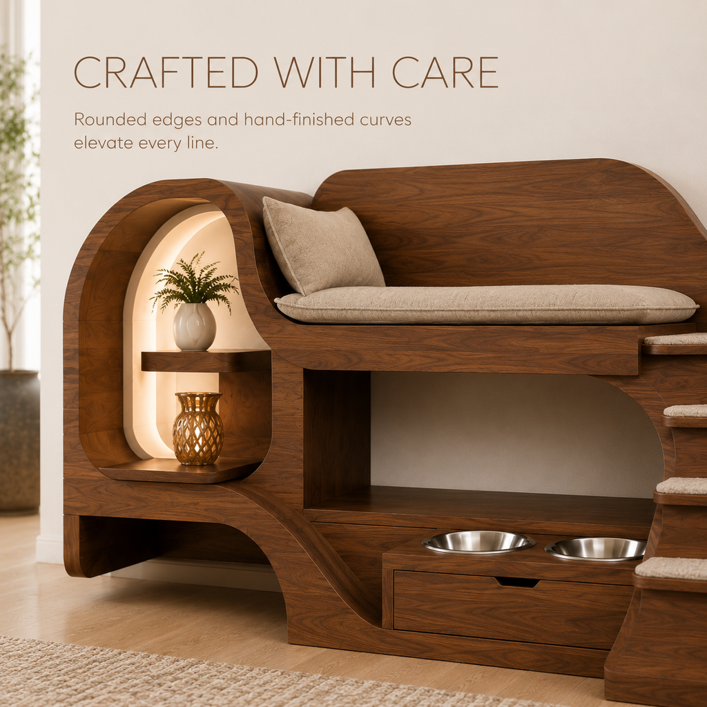Poppy Solid Wood Dog House - Design 035 - product image 06