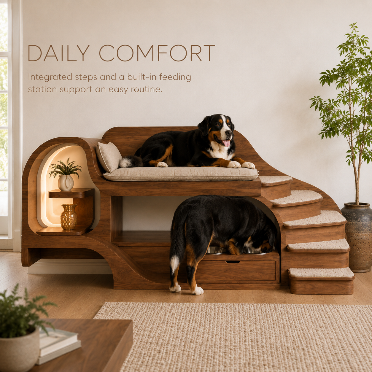 Poppy Solid Wood Dog House - Design 035 - product image 07