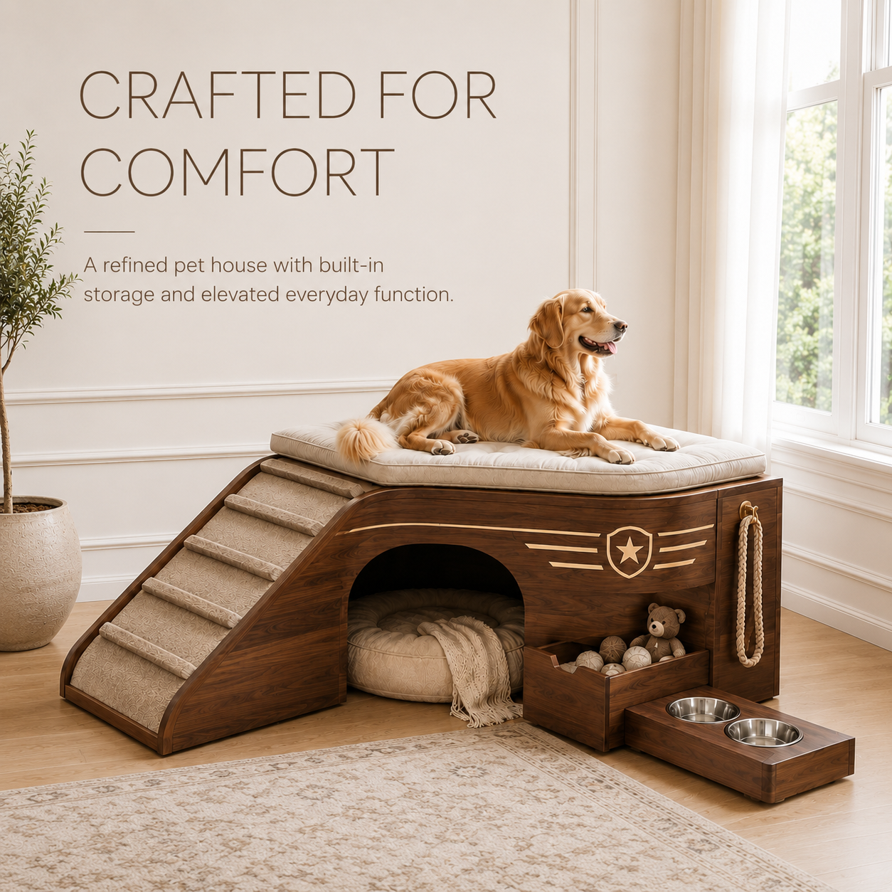 Milo Modern Pet House - Design 037 - product image 03