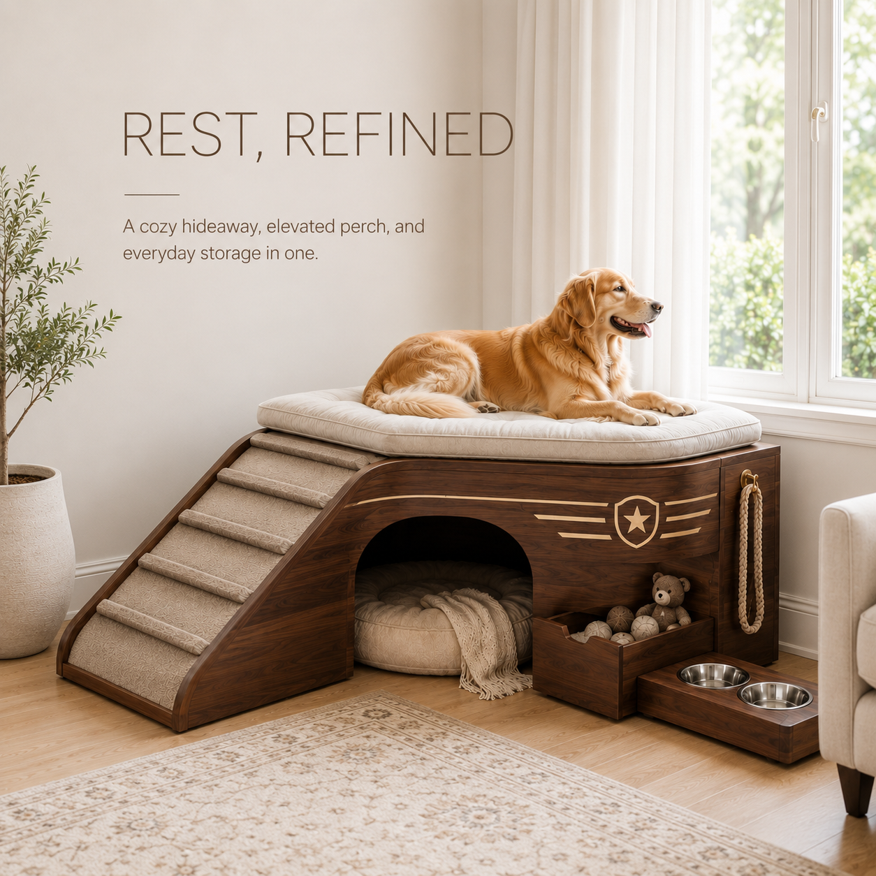 Milo Modern Pet House - Design 037 - product image 07