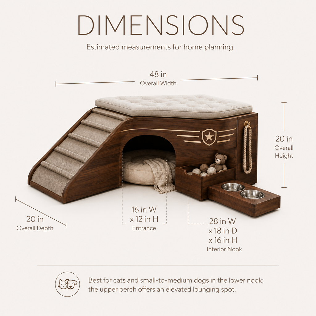 Milo Modern Pet House - Design 037 - product image 08