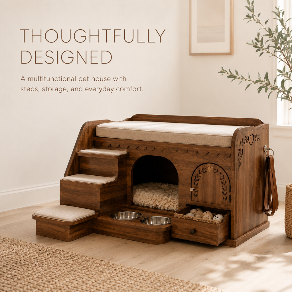 Willow Cat and Dog House - Design 040 - product image 03
