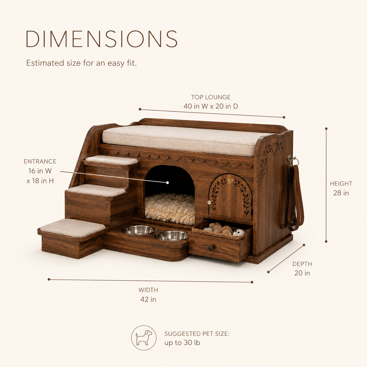 Willow Cat and Dog House - Design 040 - product image 08