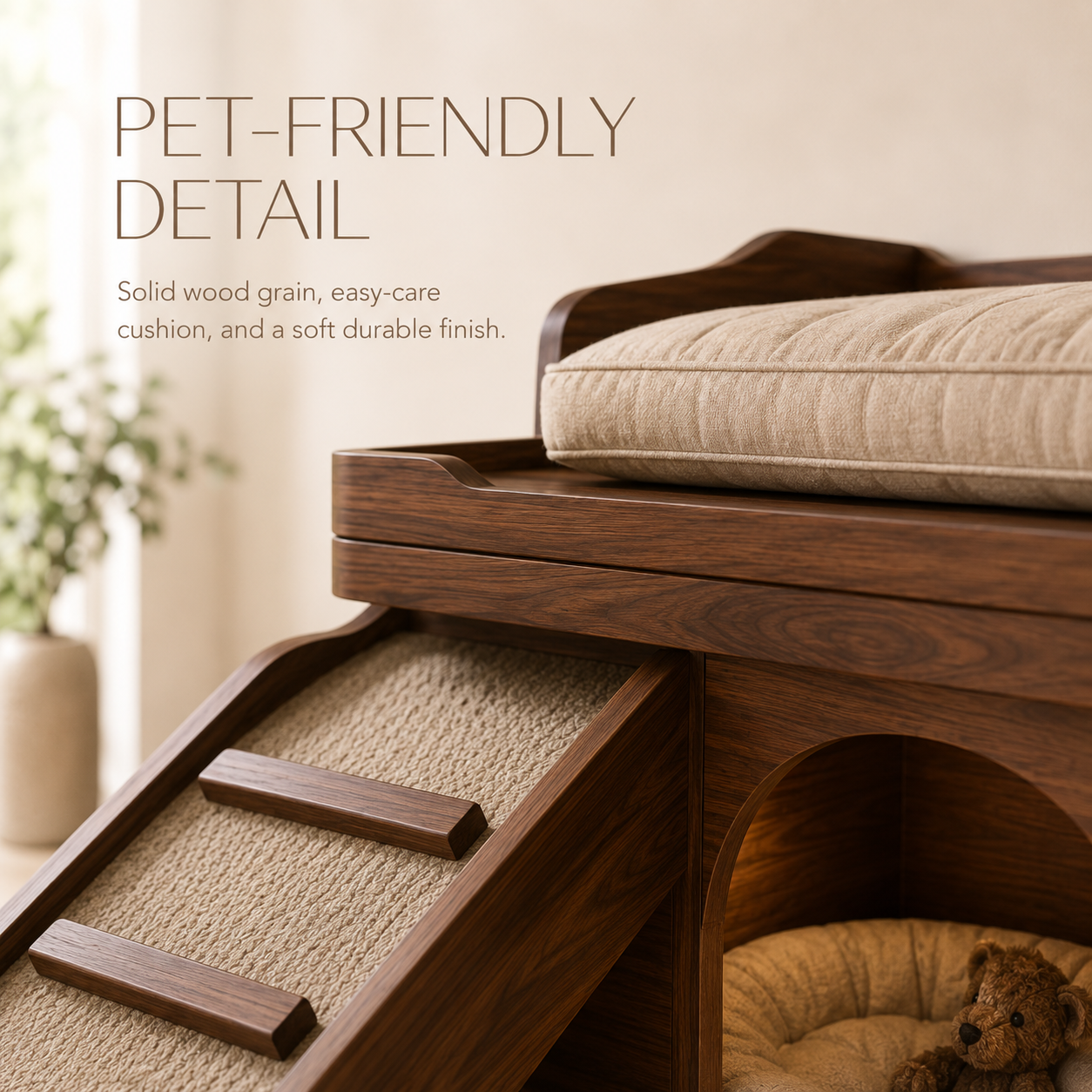 Nala Warm Wood Pet House - Design 041 - product image 05