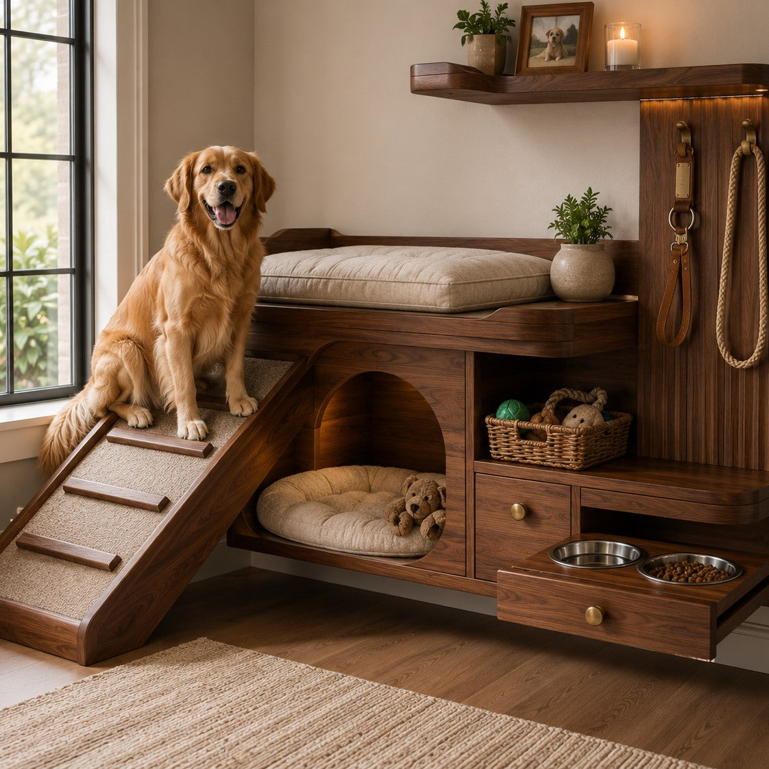 Nala Warm Wood Pet House - Design 041 - square cover image