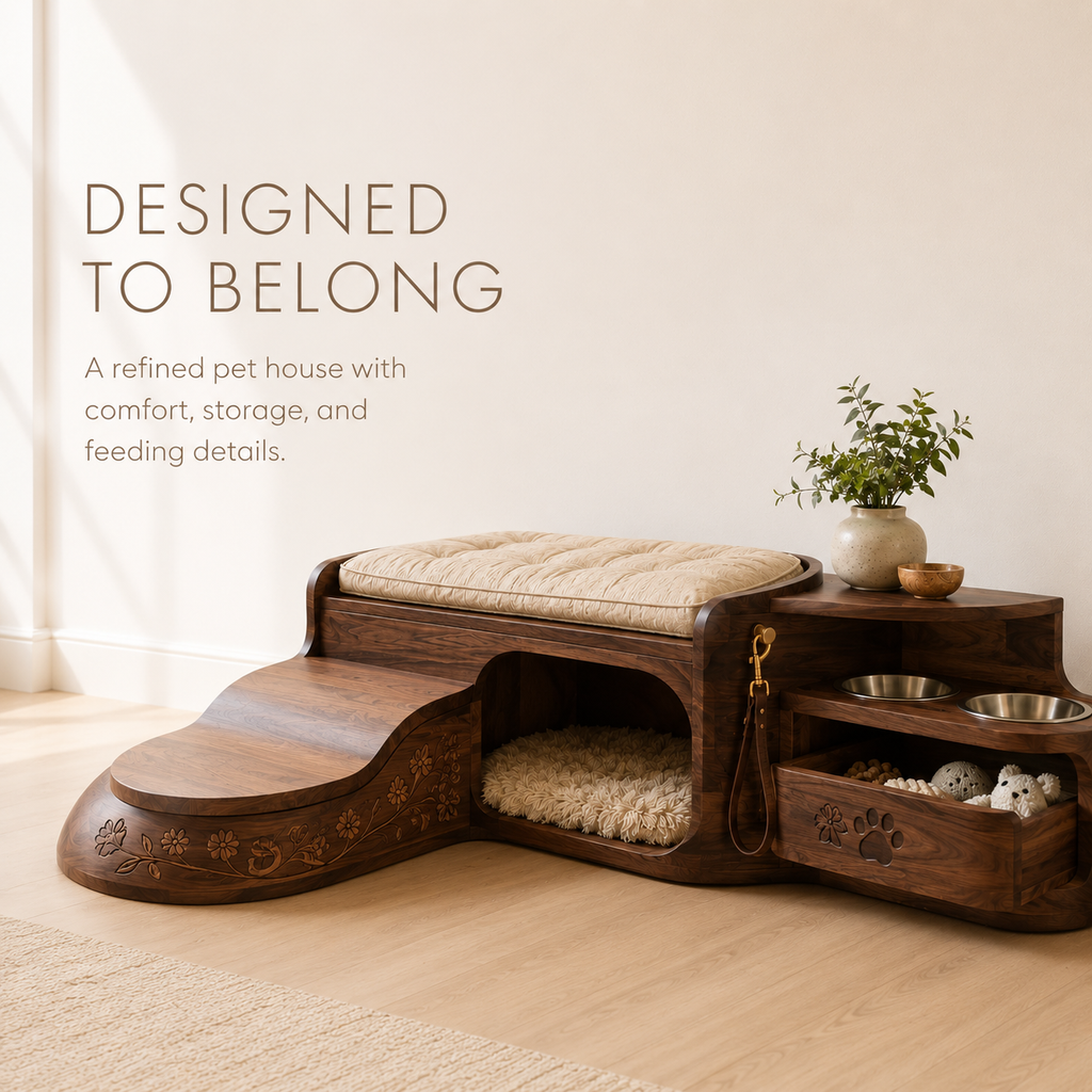 Scout Modern Dog House - Design 042 - product image 03