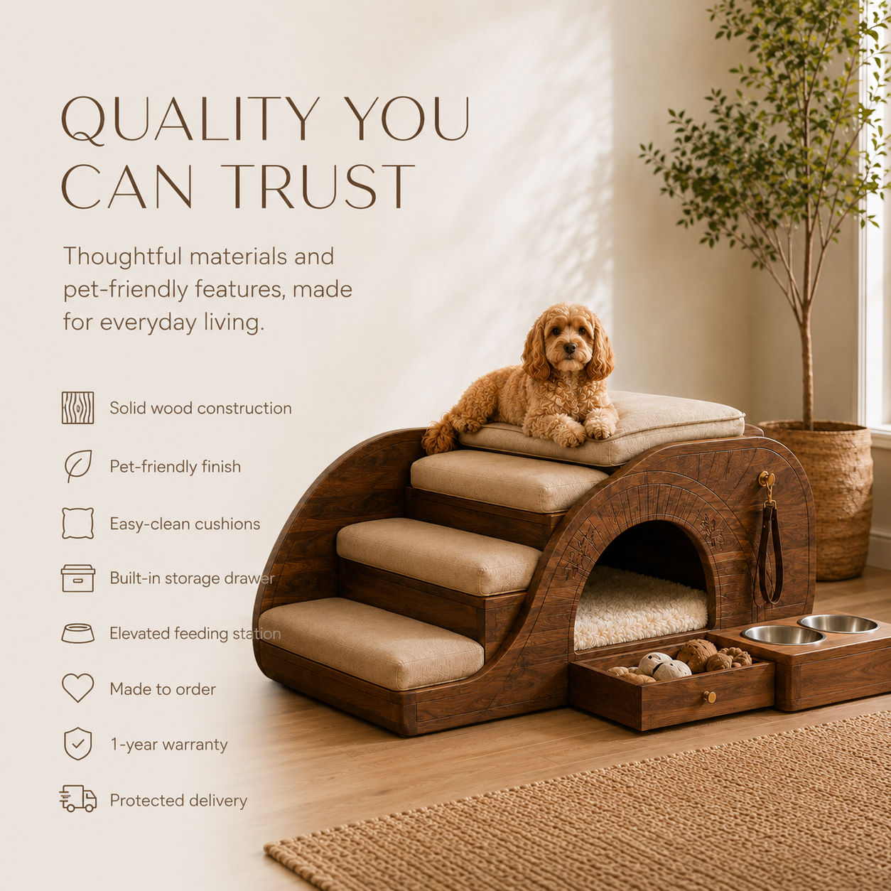 Maisie Wood Pet Nook - Design 045 - product image 10