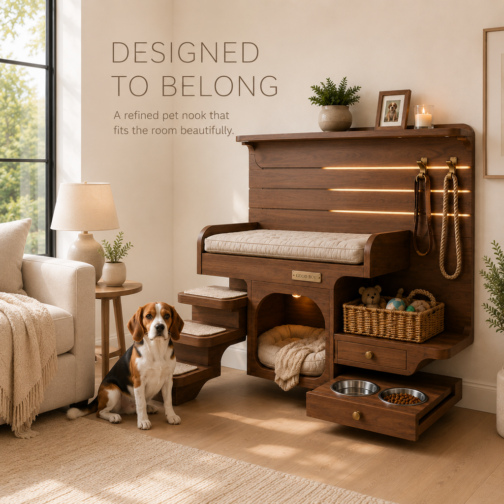 Poppy Solid Wood Dog House - Design 047 - product image 04
