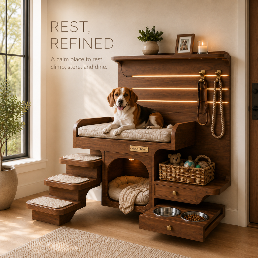 Poppy Solid Wood Dog House - Design 047 - product image 07