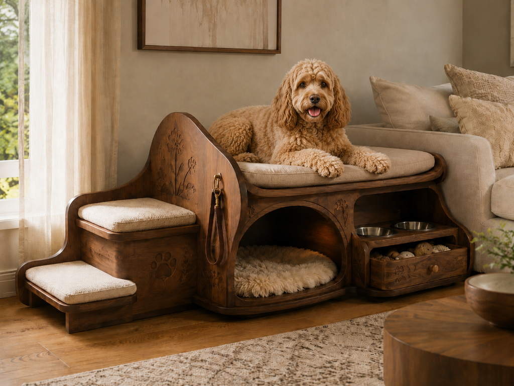 Willow Cat and Dog House - Design 052 - main view