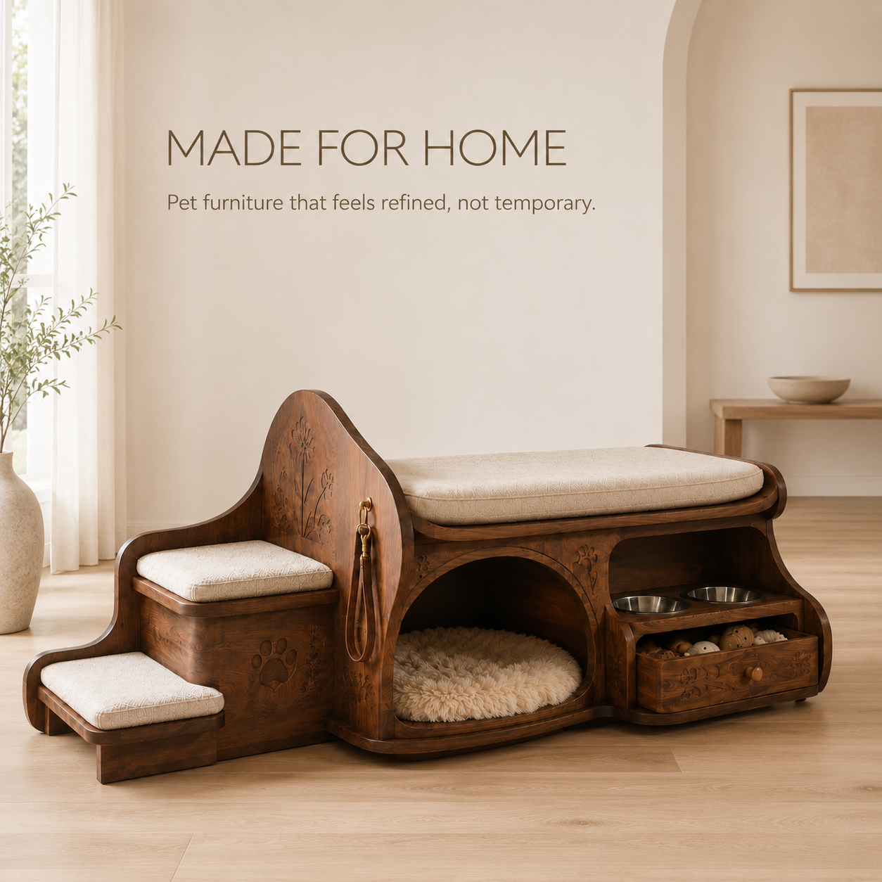 Willow Cat and Dog House - Design 052 - product image 03