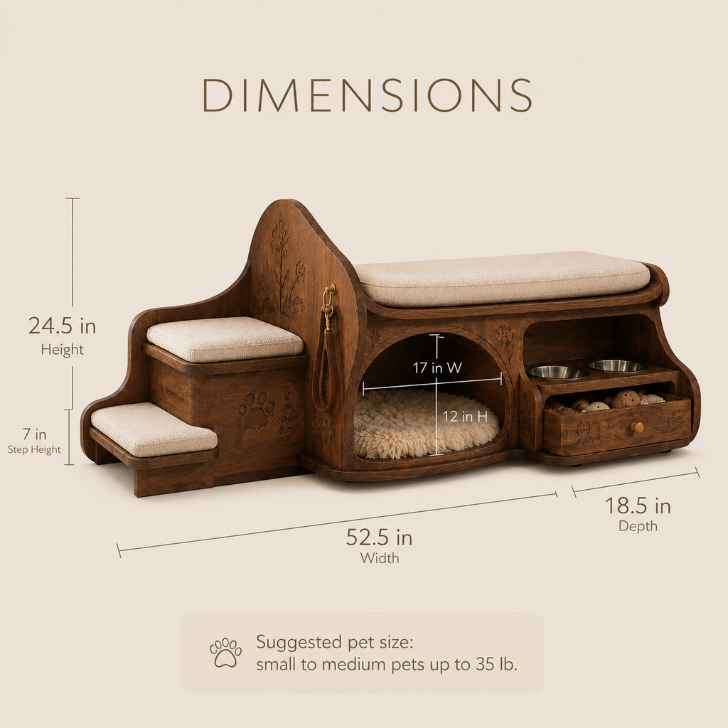 Willow Cat and Dog House - Design 052 - product image 08