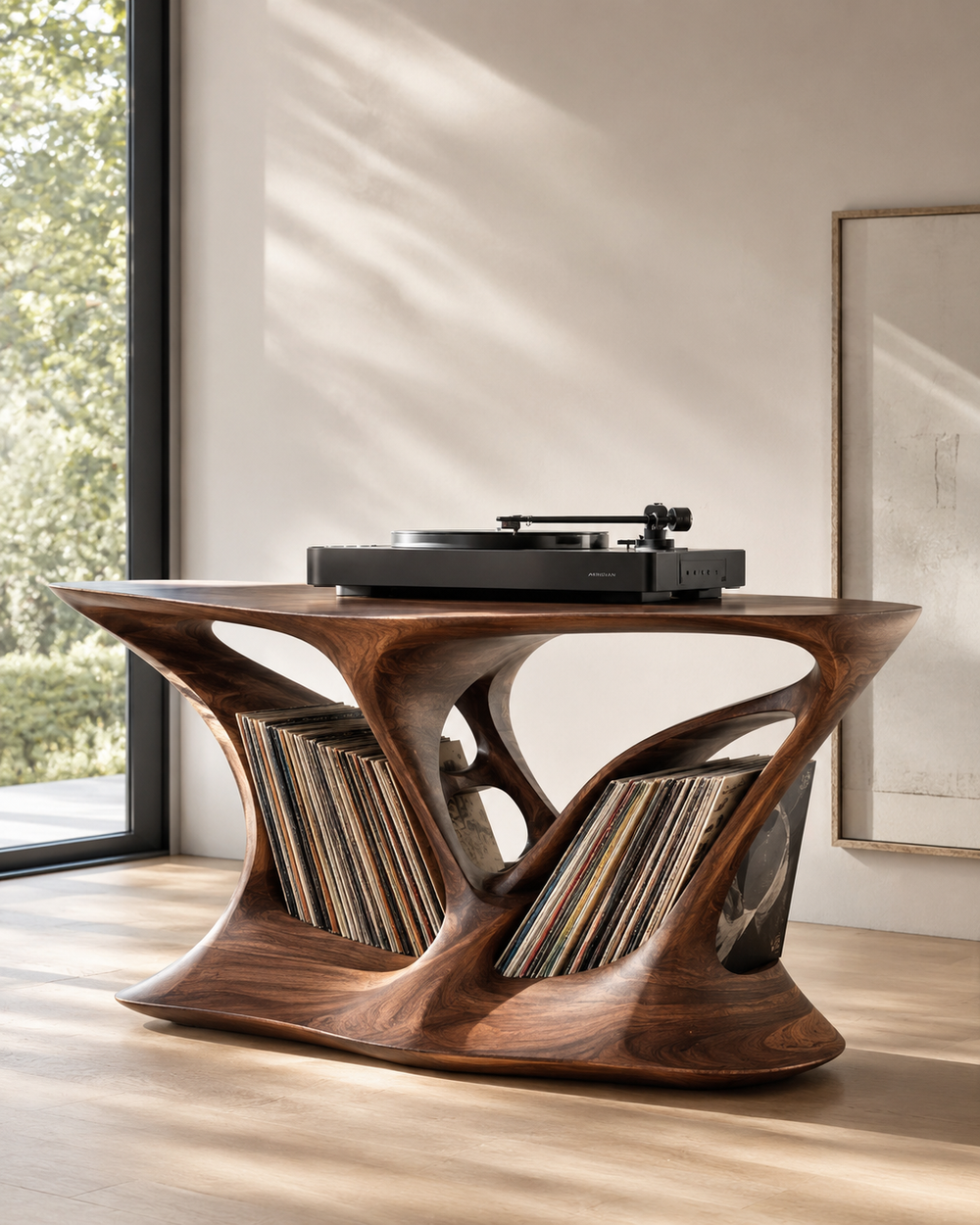 Alden Vinyl Record Player Stand - Design 001 - product image 02