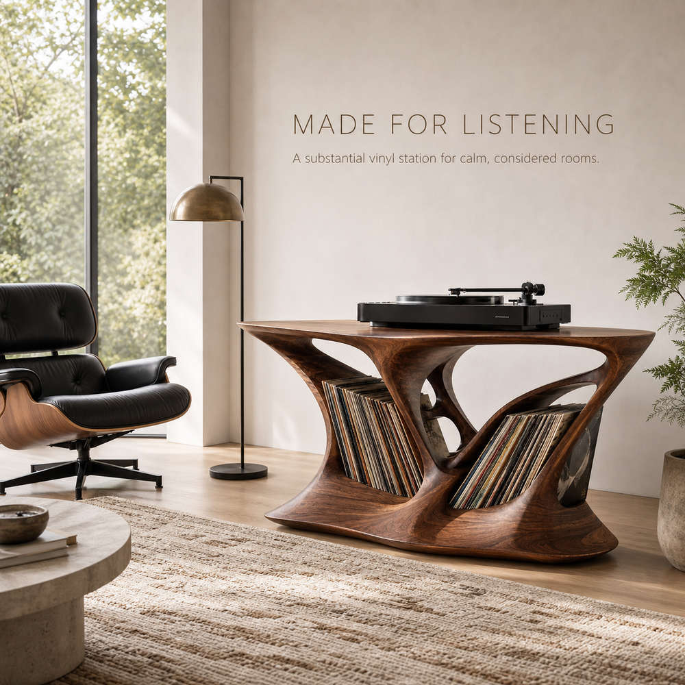 Alden Vinyl Record Player Stand - Design 001 - product image 04