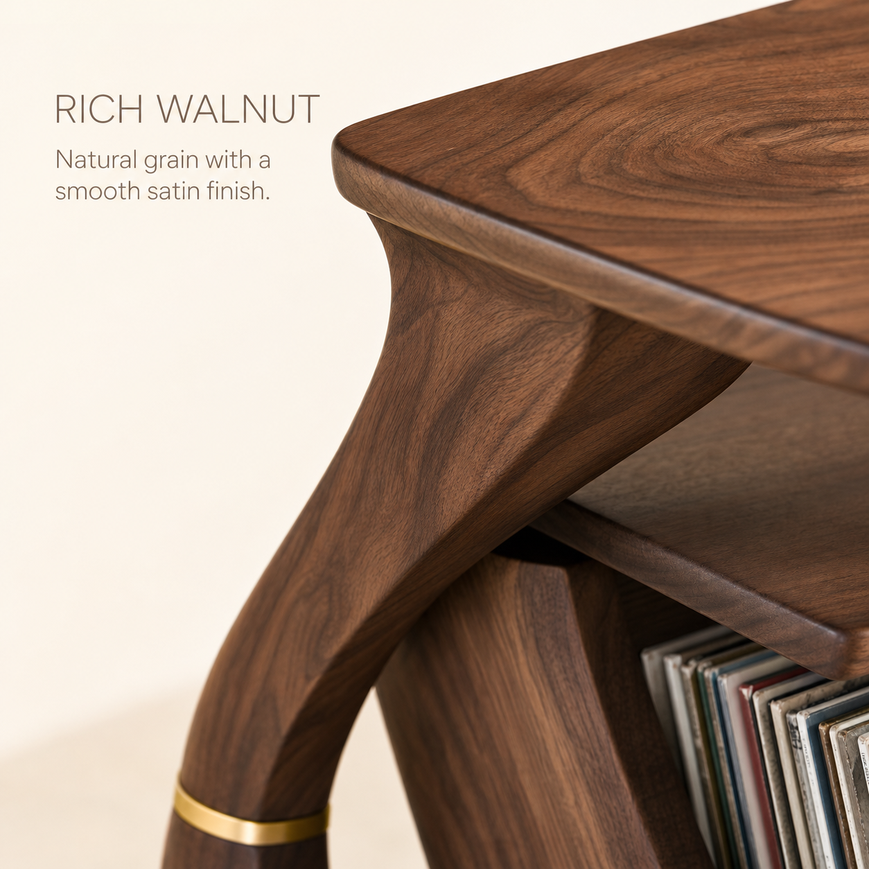 Mira Sculptural Turntable Stand - Design 002 - product image 04