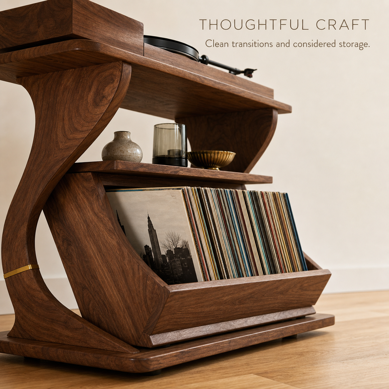 Mira Sculptural Turntable Stand - Design 002 - product image 06