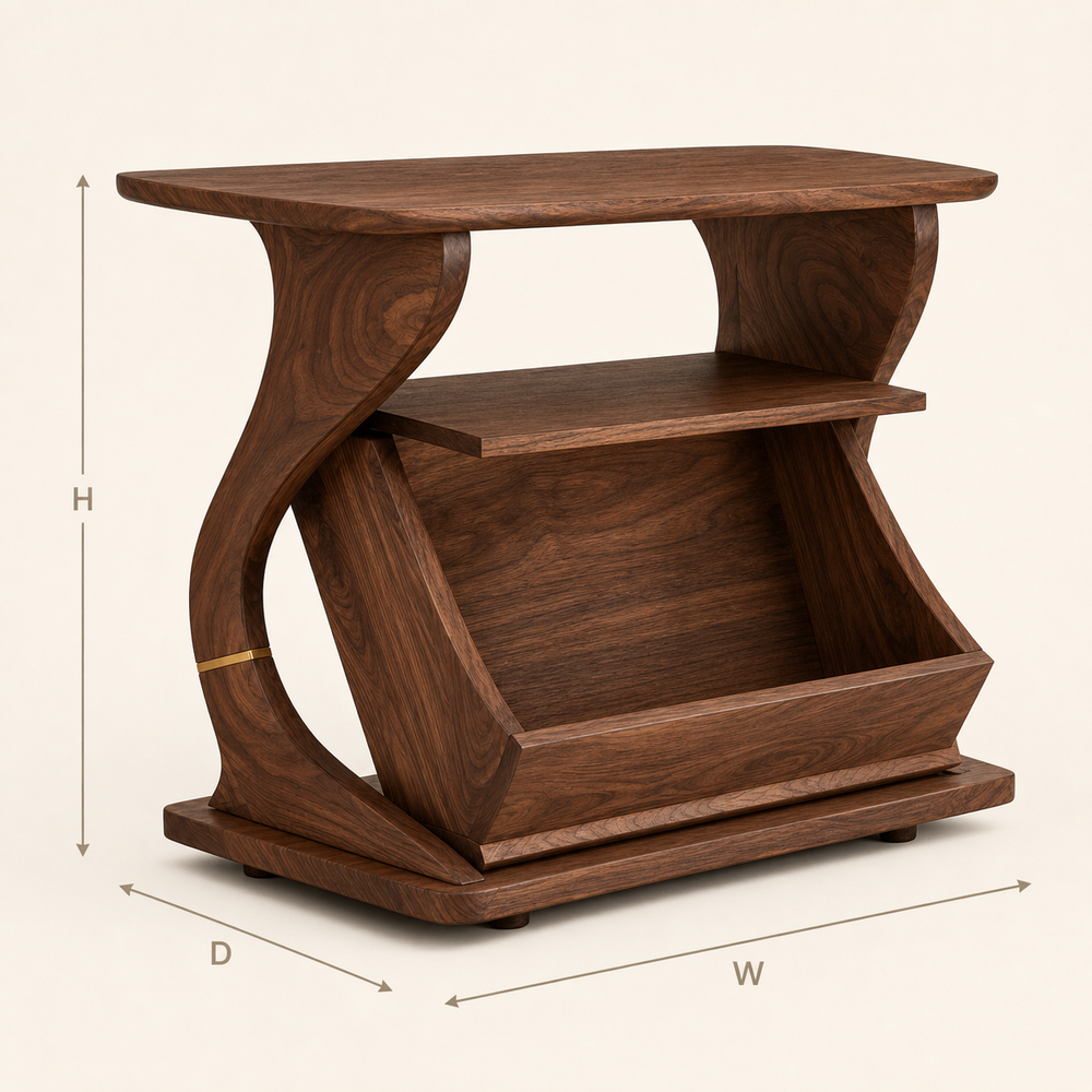 Mira Sculptural Turntable Stand - Design 002 - product image 08