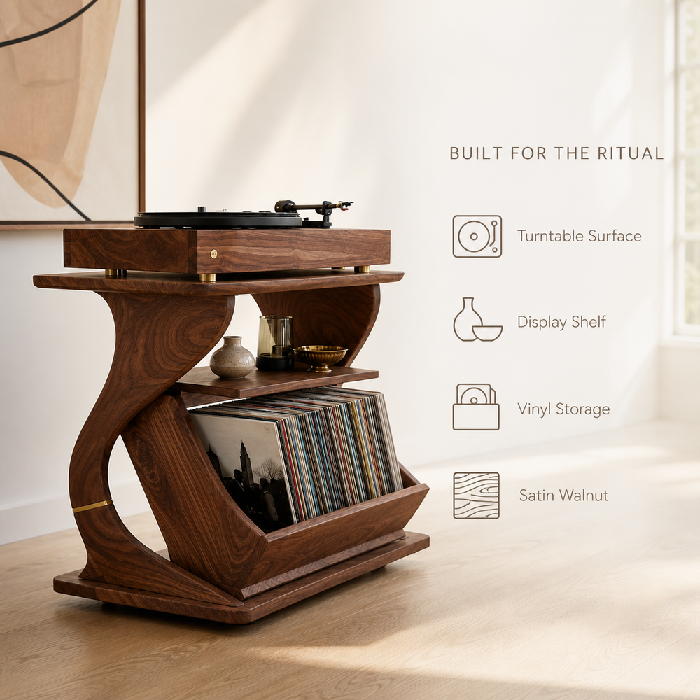 Mira Sculptural Turntable Stand - Design 002 - product image 09
