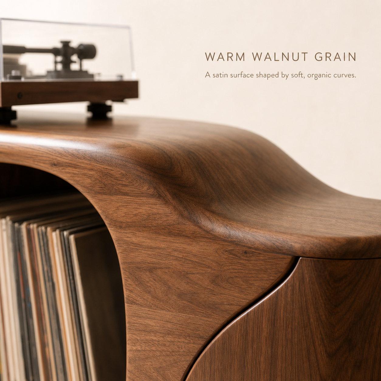 Rowan Hollow Form Record Stand - Design 003 - product image 04