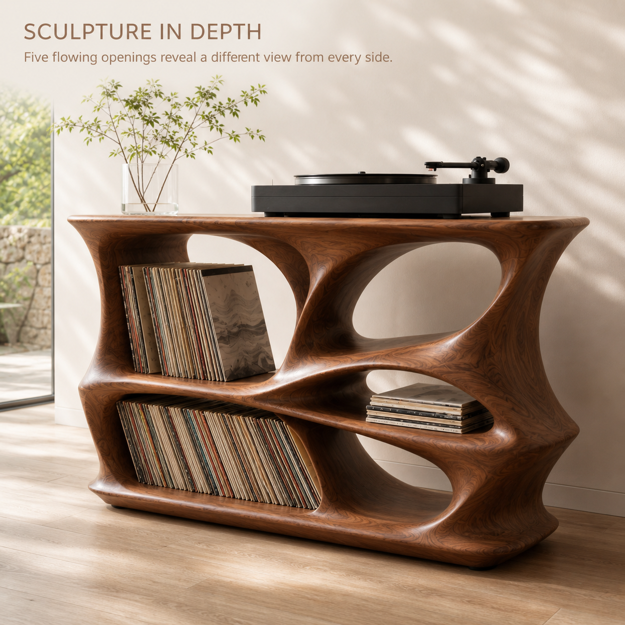 Veyra Soft Curve Record Stand - Design 007 - product image 02