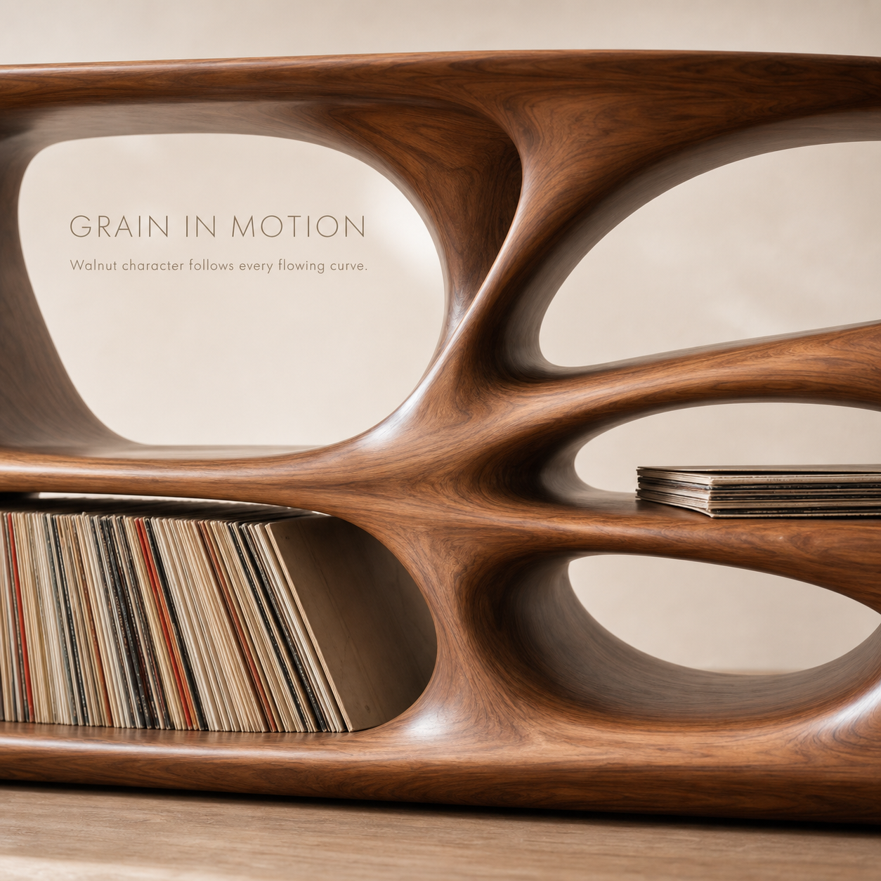 Veyra Soft Curve Record Stand - Design 007 - product image 04
