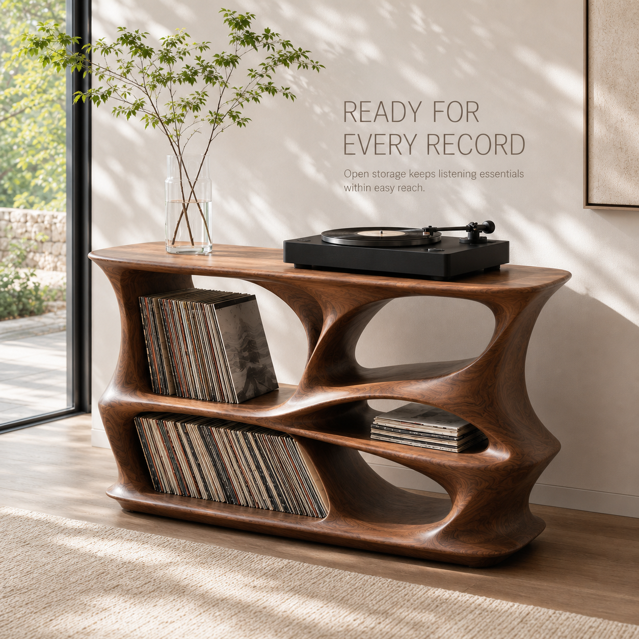 Veyra Soft Curve Record Stand - Design 007 - product image 06