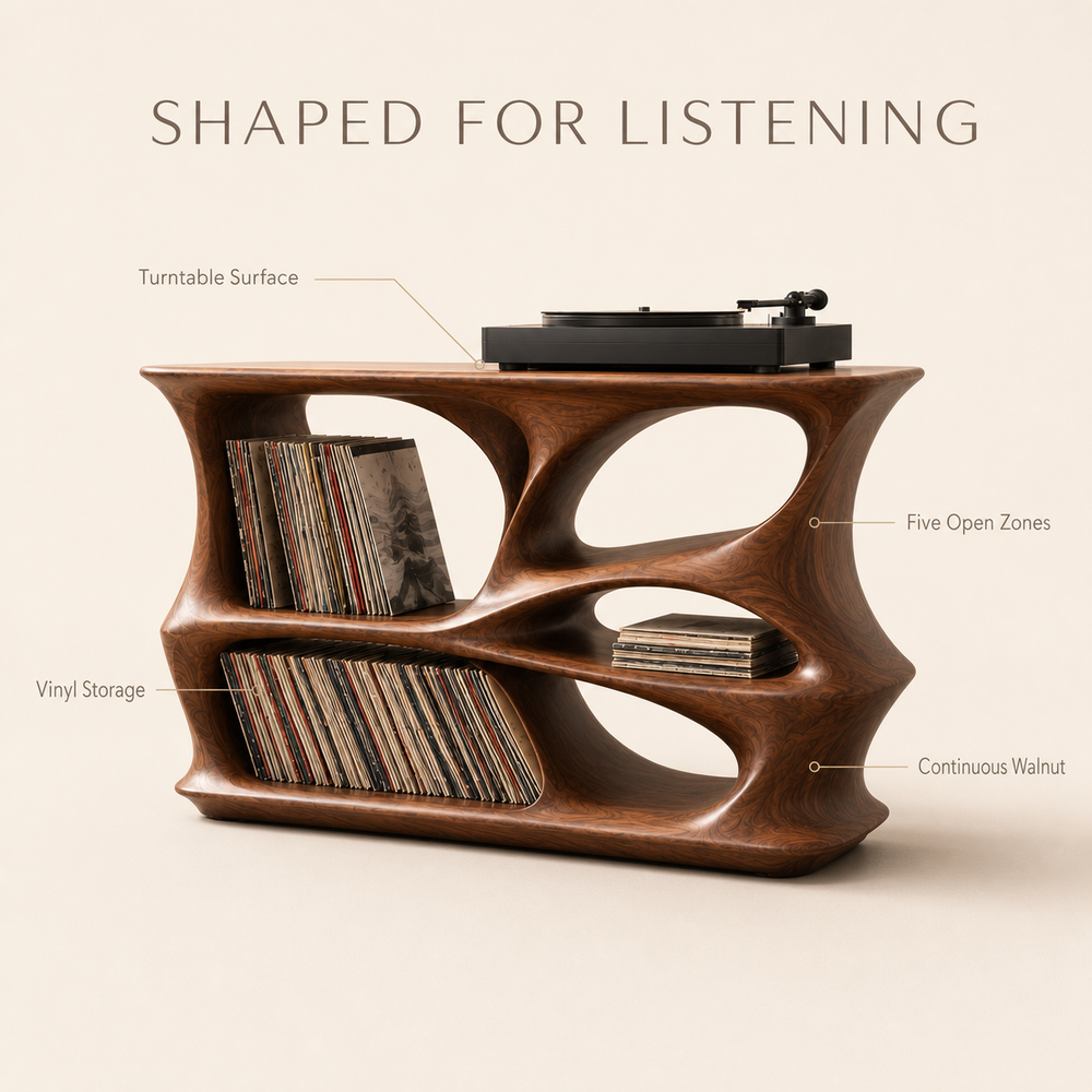 Veyra Soft Curve Record Stand - Design 007 - product image 08