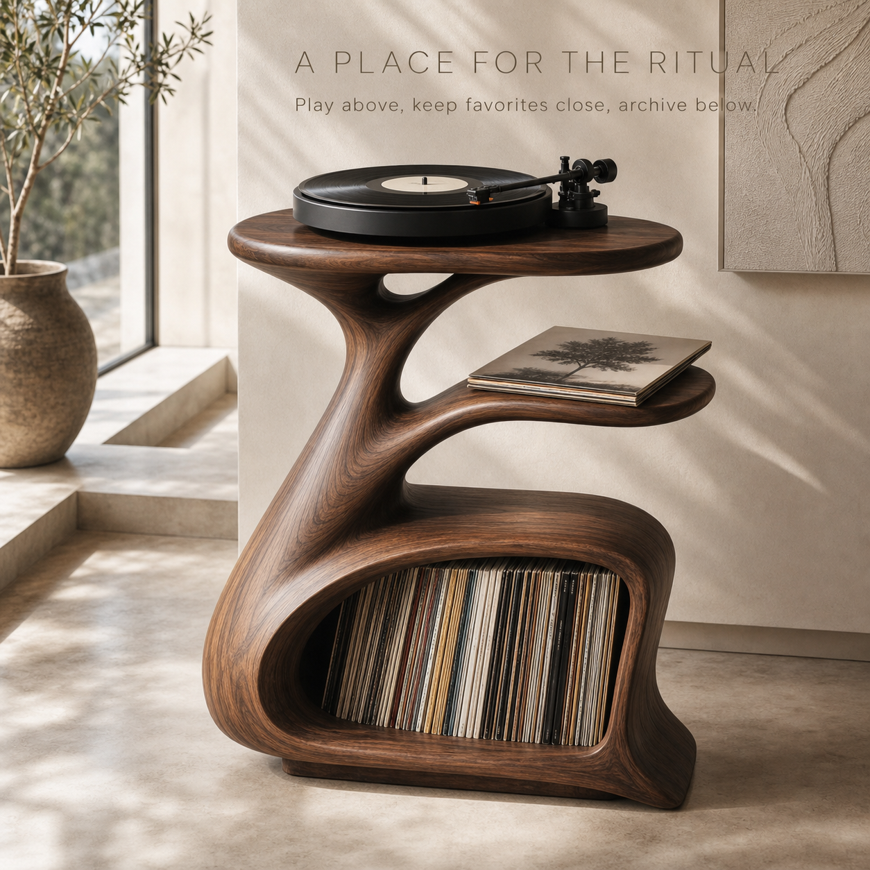 Nolan Arc Vinyl Storage Stand - Design 009 - product image 06